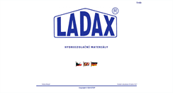 Desktop Screenshot of ladax.cz