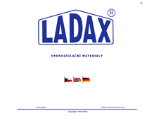 Tablet Screenshot of ladax.cz